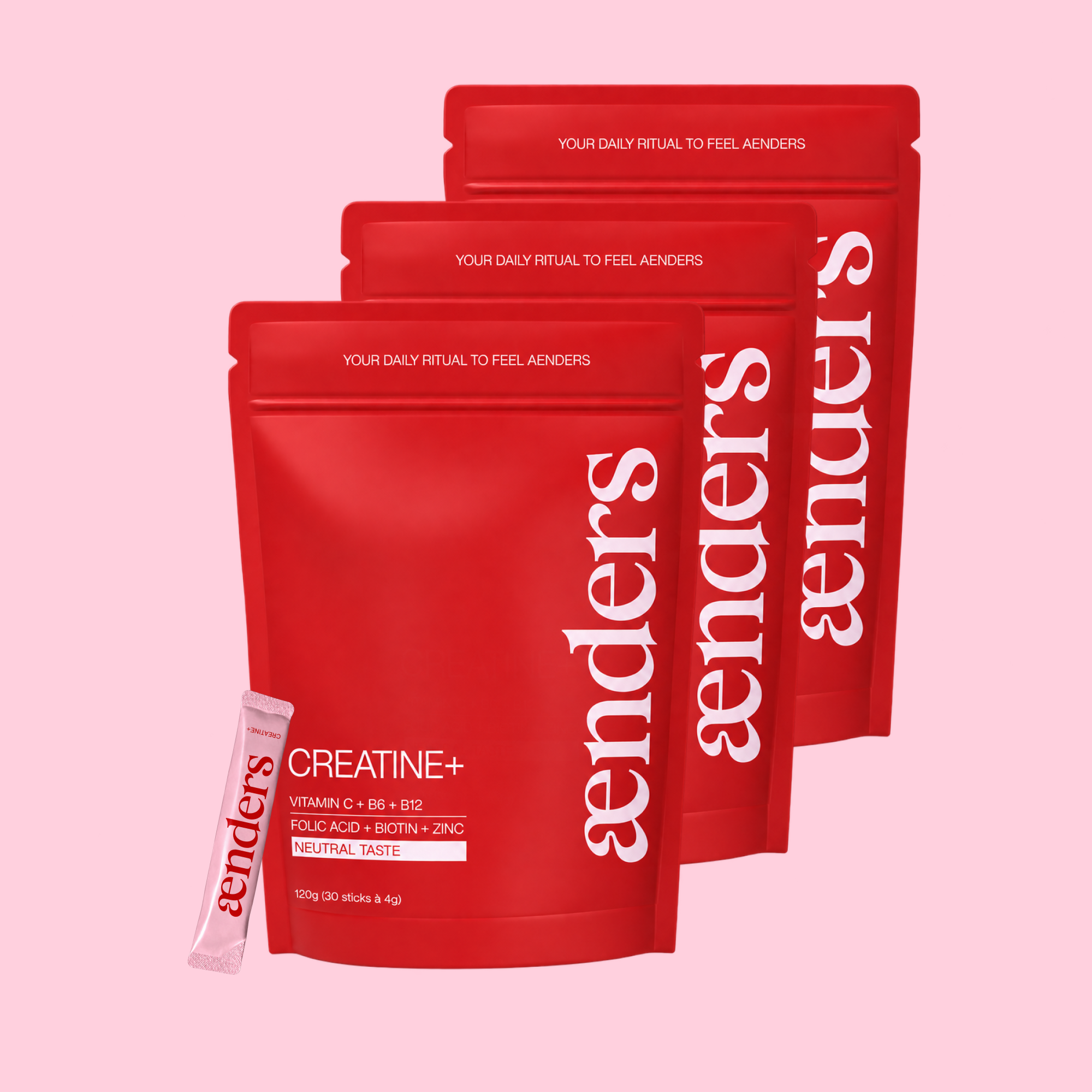 Creatine+ Kreatin-Sticks Geschmacksneutral