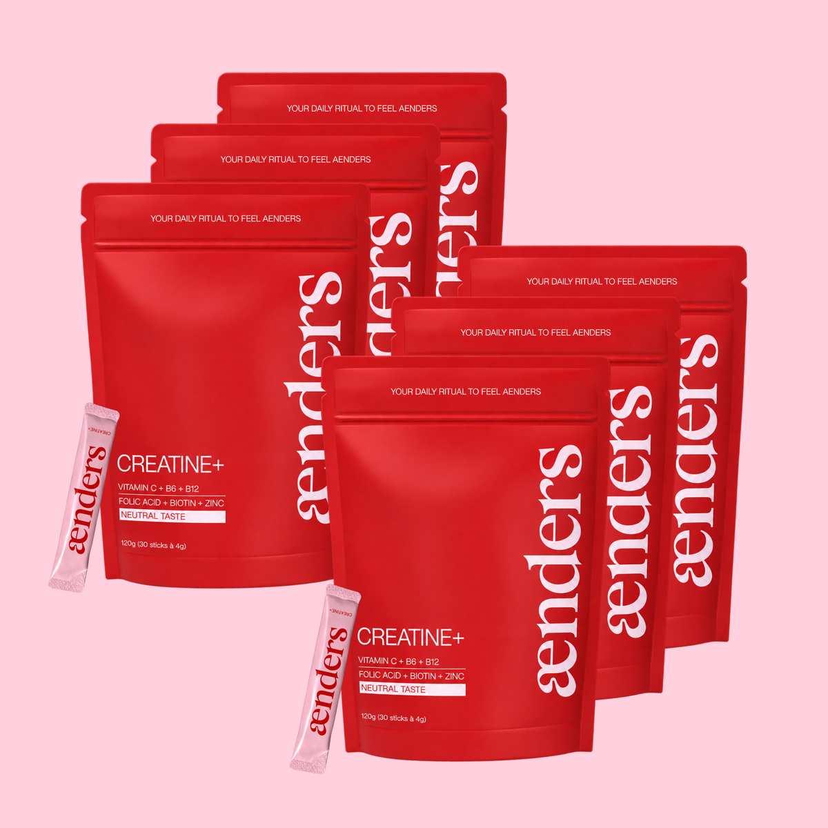 Creatine+ Kreatin-Sticks Geschmacksneutral