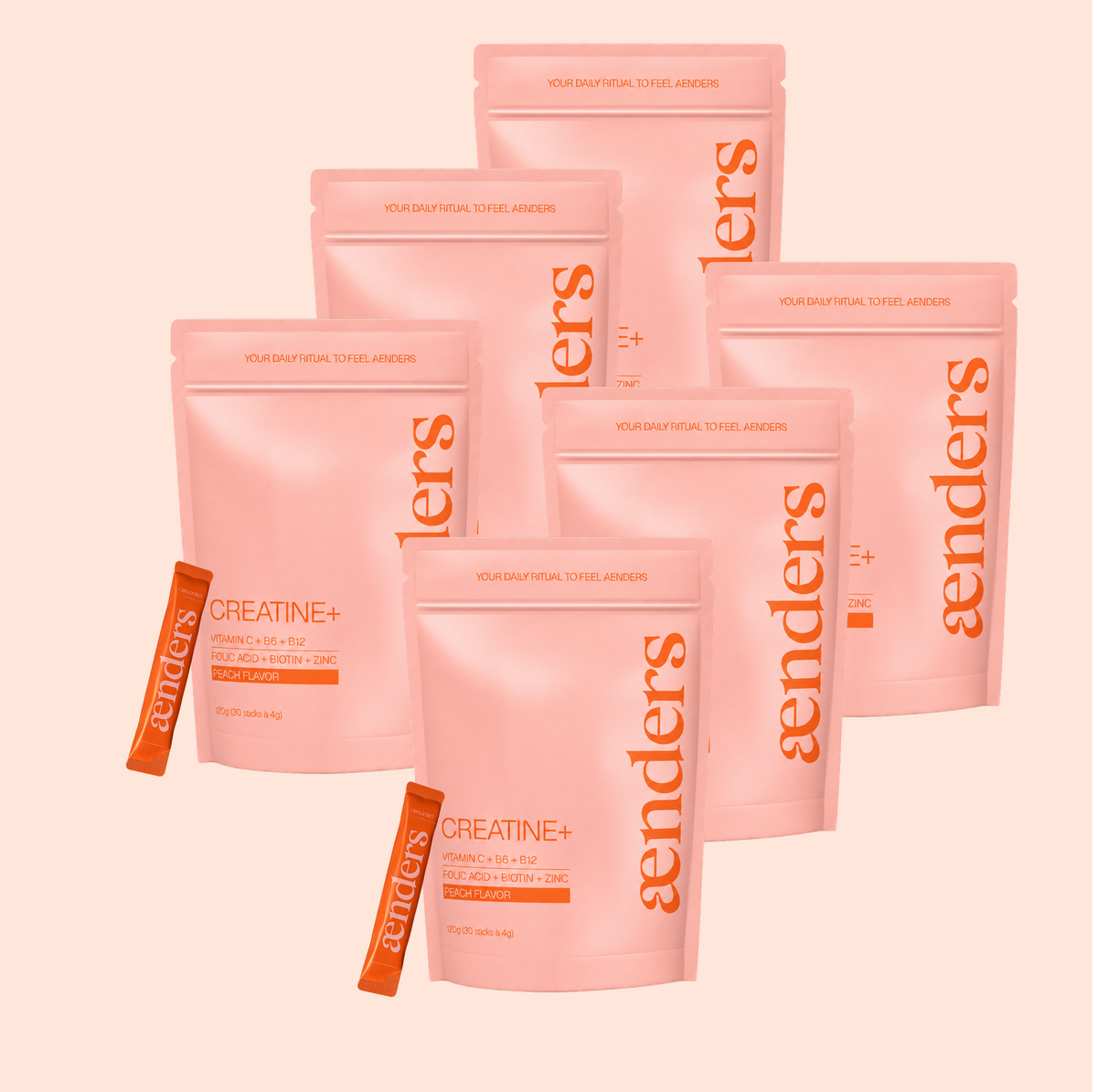 Creatine+ Peach Kreatin-Sticks