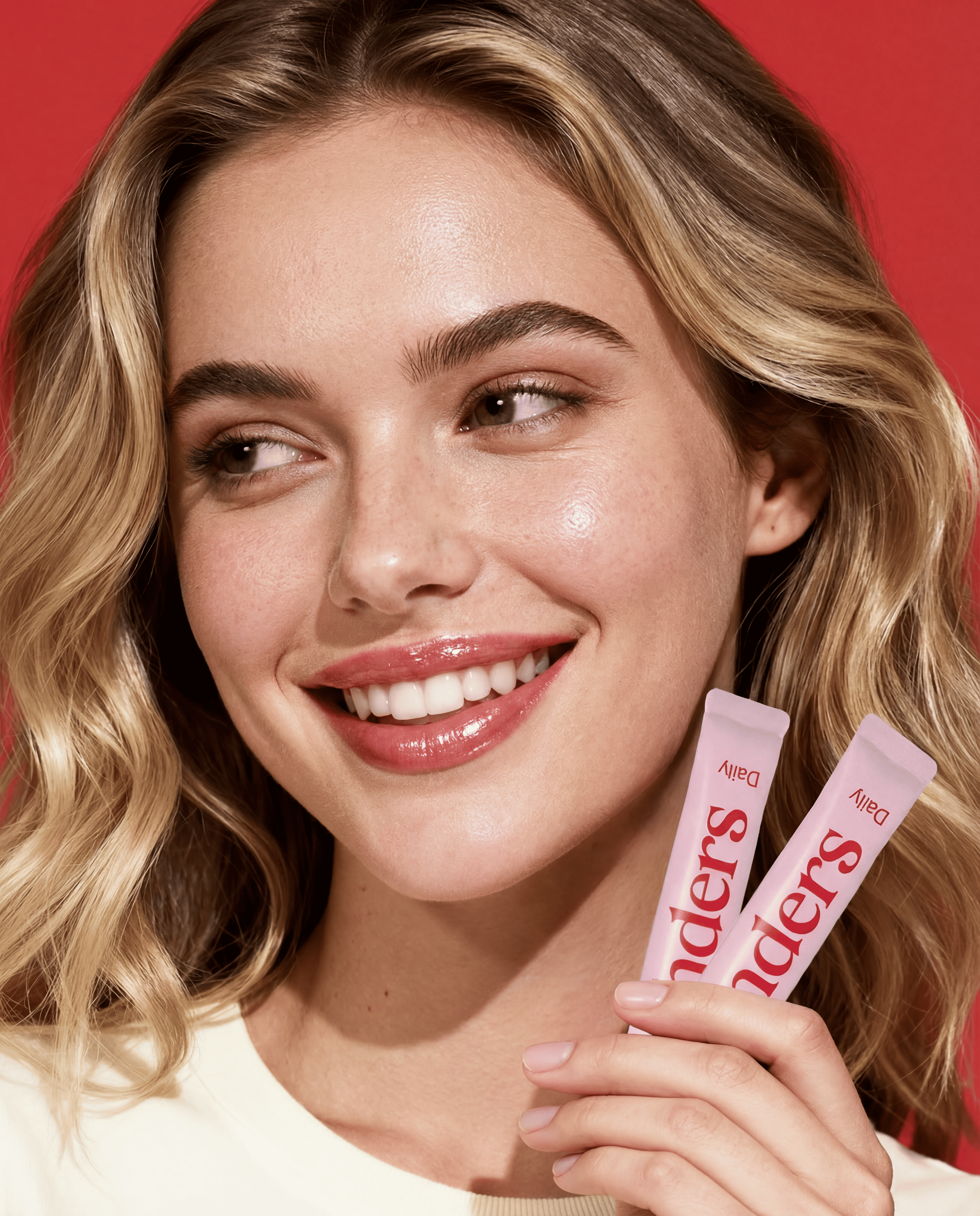Aenders Daily Kreatin-Monohydrat für Frauen mit Vitamin B6, B12 und Zink