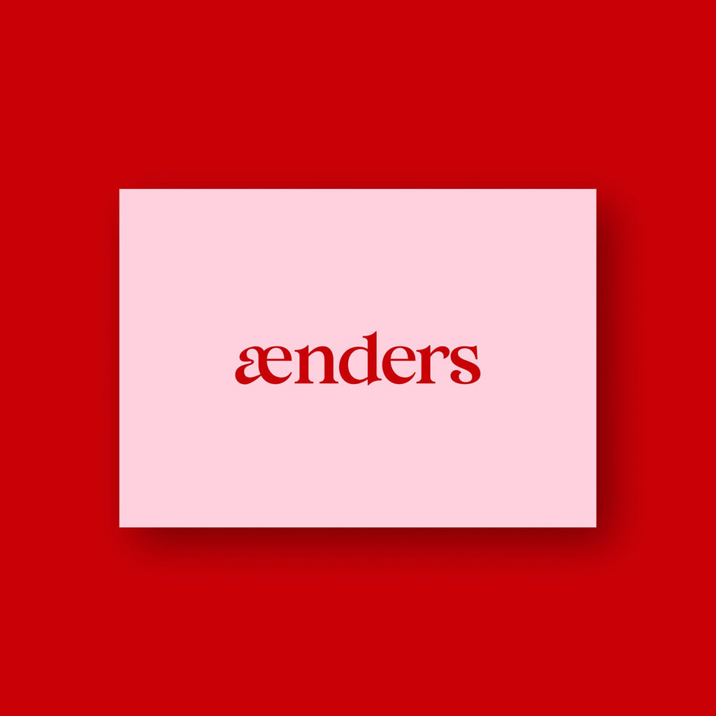 Aenders Gift Card - Self-care für deine Liebsten