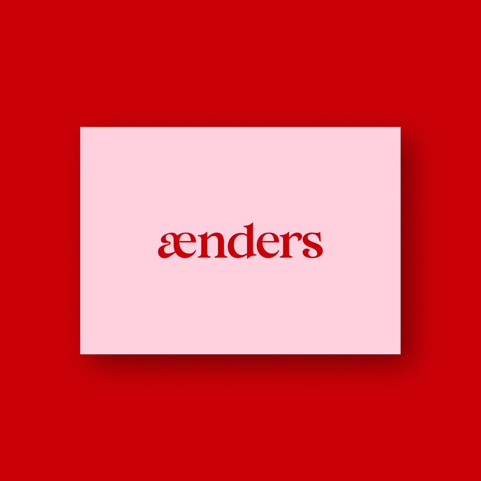 Aenders Gift Card - Self-care für deine Liebsten
