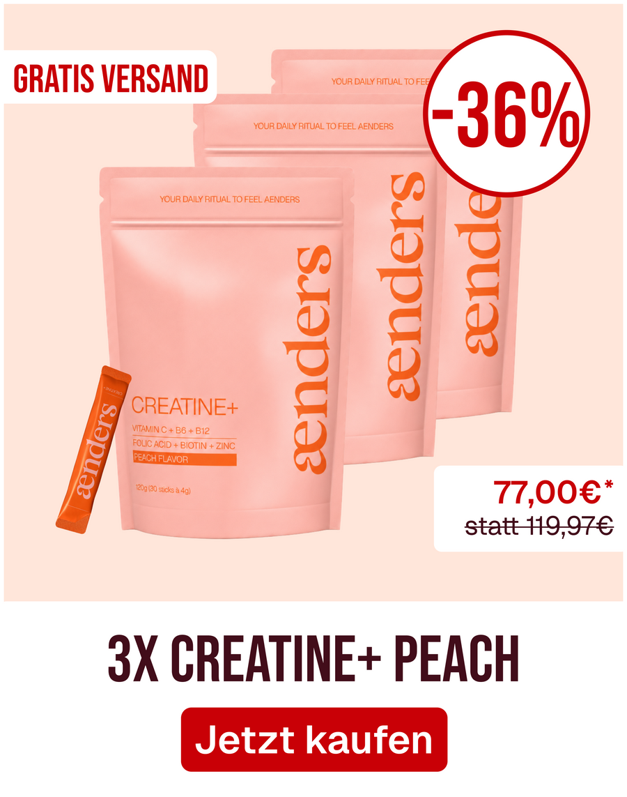 3x Creatine+ Peach Einmalkauf