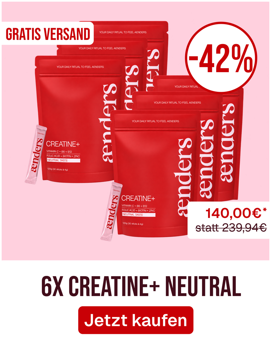 6x Creatine+ Neutral Einmalkauf