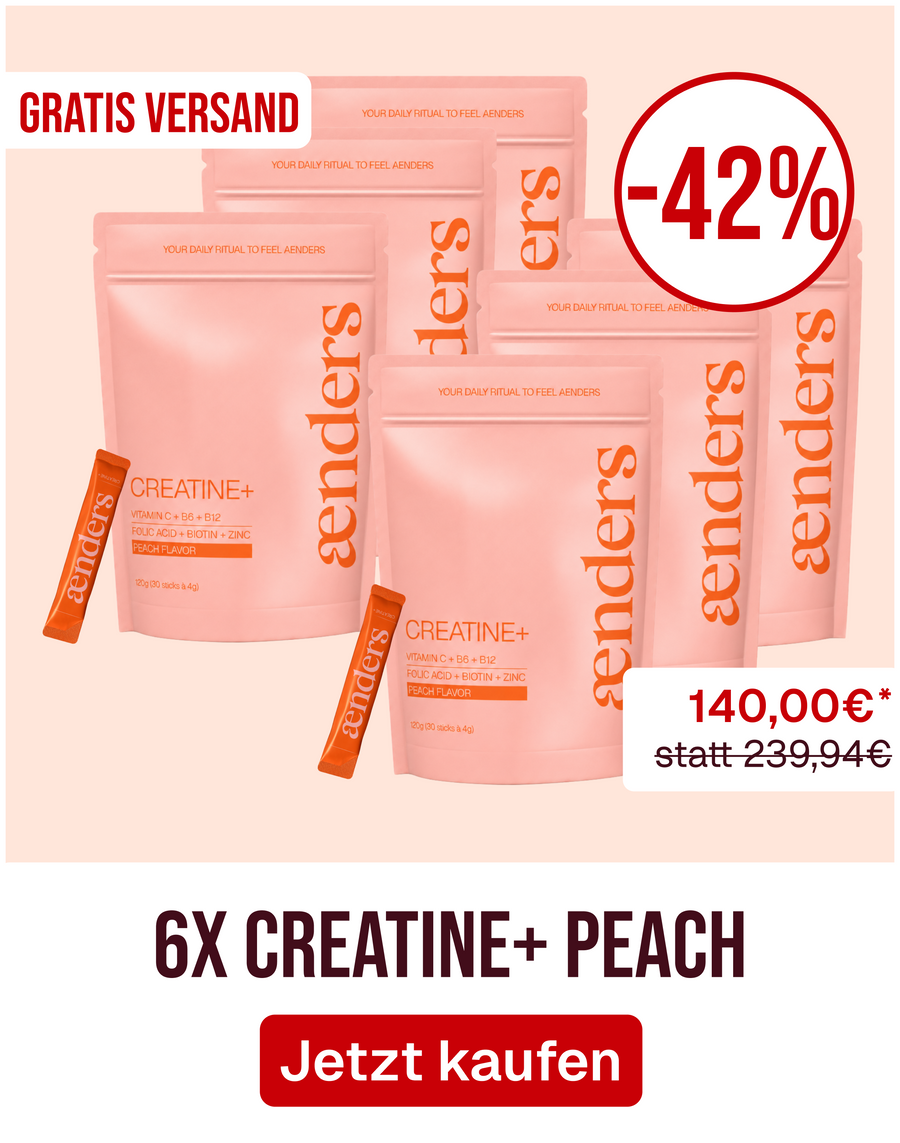 6x Creatine+ Peach Einmalkauf