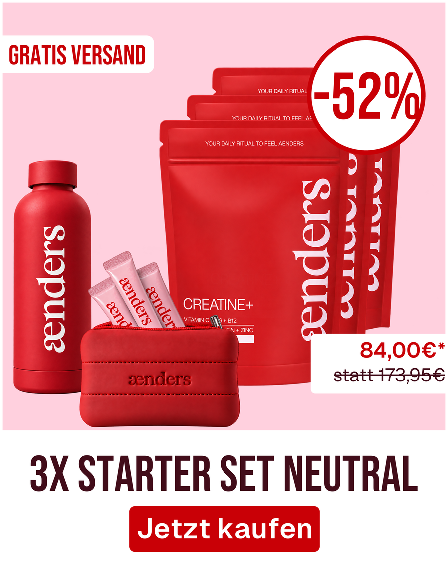 Starter Set 3x Neutral mit Bottle + Bag Einmalkauf